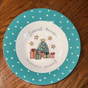 vegetable bowl - Mikasa Christmas Wish super strong fine china